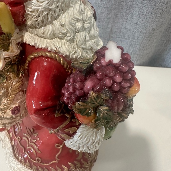 Fitz&Floyf 9” renaissance Santa music box. Plays Deck the Halls. - Picture 5 of 10